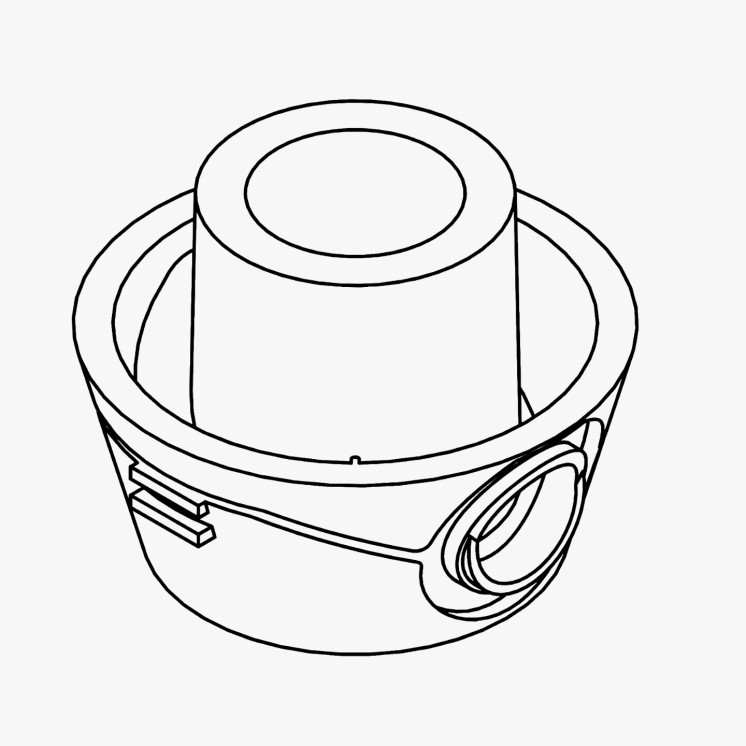 Komplettes Umlenkteil TK für DeltaMess System – Zubehör