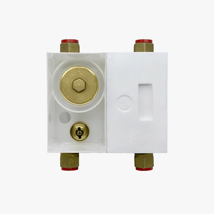 Unicount Koax Box AD 140 – Recessed Water Meter Housing | Switzerland
