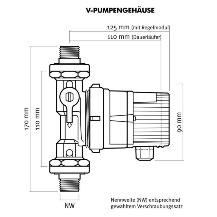 BWO 155 R 1/2" Z mit Innengewinde