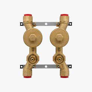 Unicount Koax Light 2" – Contatore Acqua Incassato Locale Tecnico | Svizzera