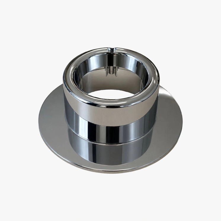 Rosace ronde Ø 135mm avec tube TK