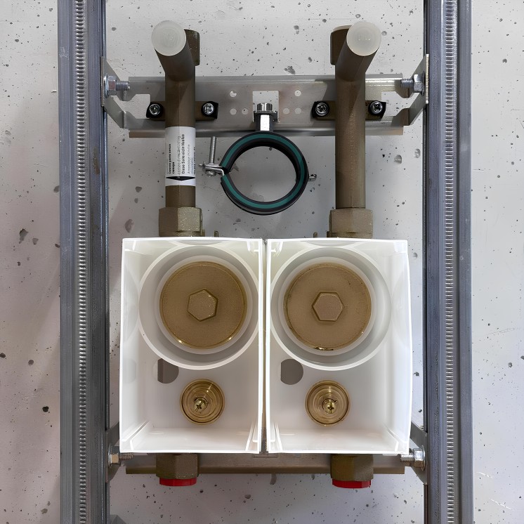 Unicount Koax T zu Installationssystem Optivis (Nussbaum)