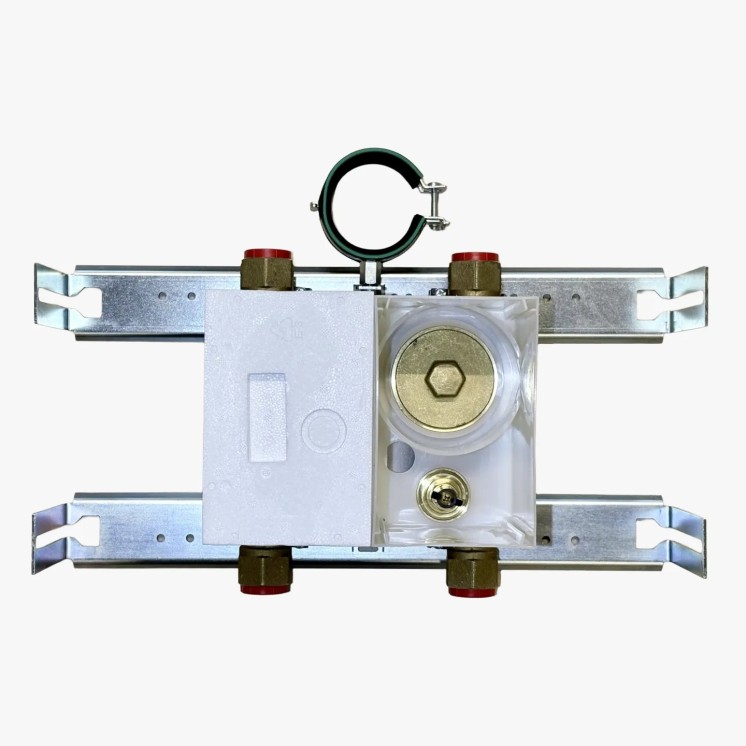 Unicount Koax OT 2" – Contatore Acqua Geberit DUOFIX Senza Raccordo T | Svizzera