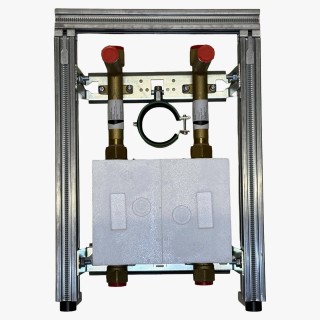 Unicount Koax T 2" – Compteur d'Eau Geberit GIS Plaque Chromée | Suisse