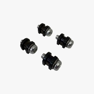 Set Fixation 4 Vis M6x16 Unicount Koax – Becs Anti-Bruit | Accessoire Suisse