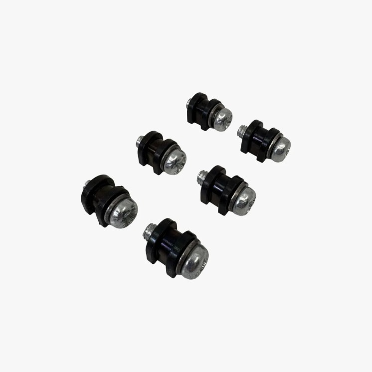 Set di Fissaggio Unicount Koax – Viti M6x16 & Bussole Antirumore | Svizzera